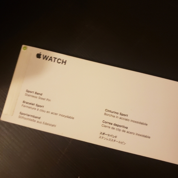 Apple Sport Band 44mm - Abyss Blue NIB - Picture 4 of 5